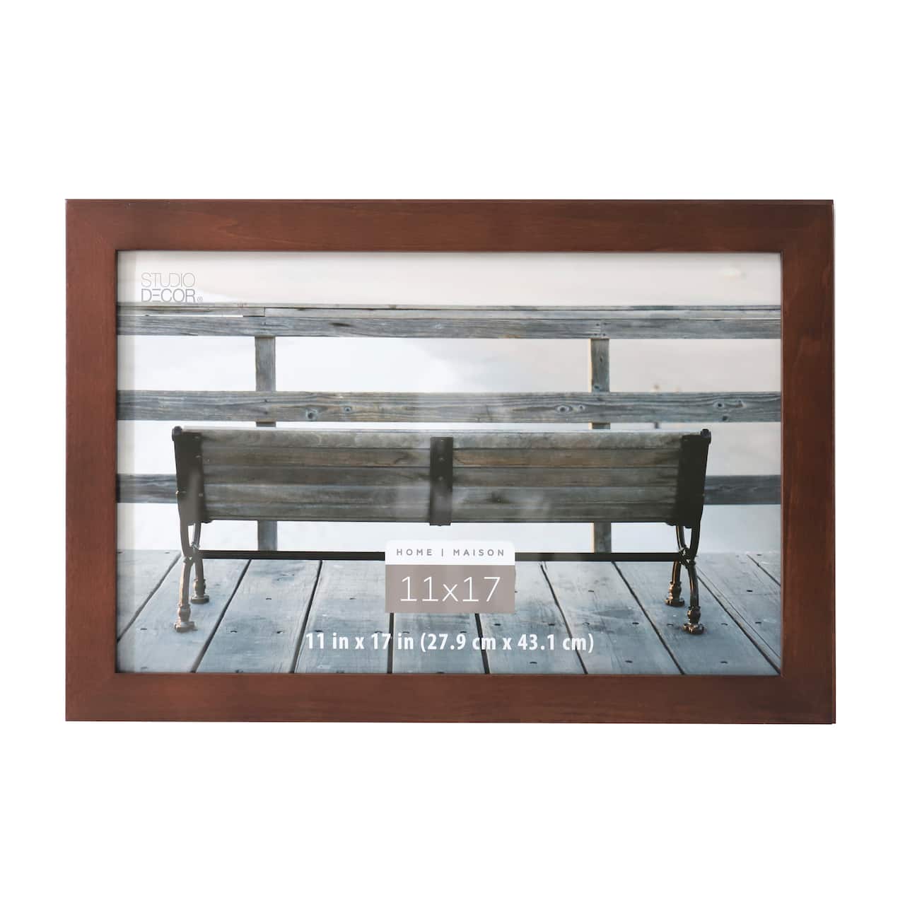 Home Flat Espresso Frame by Studio Décor®